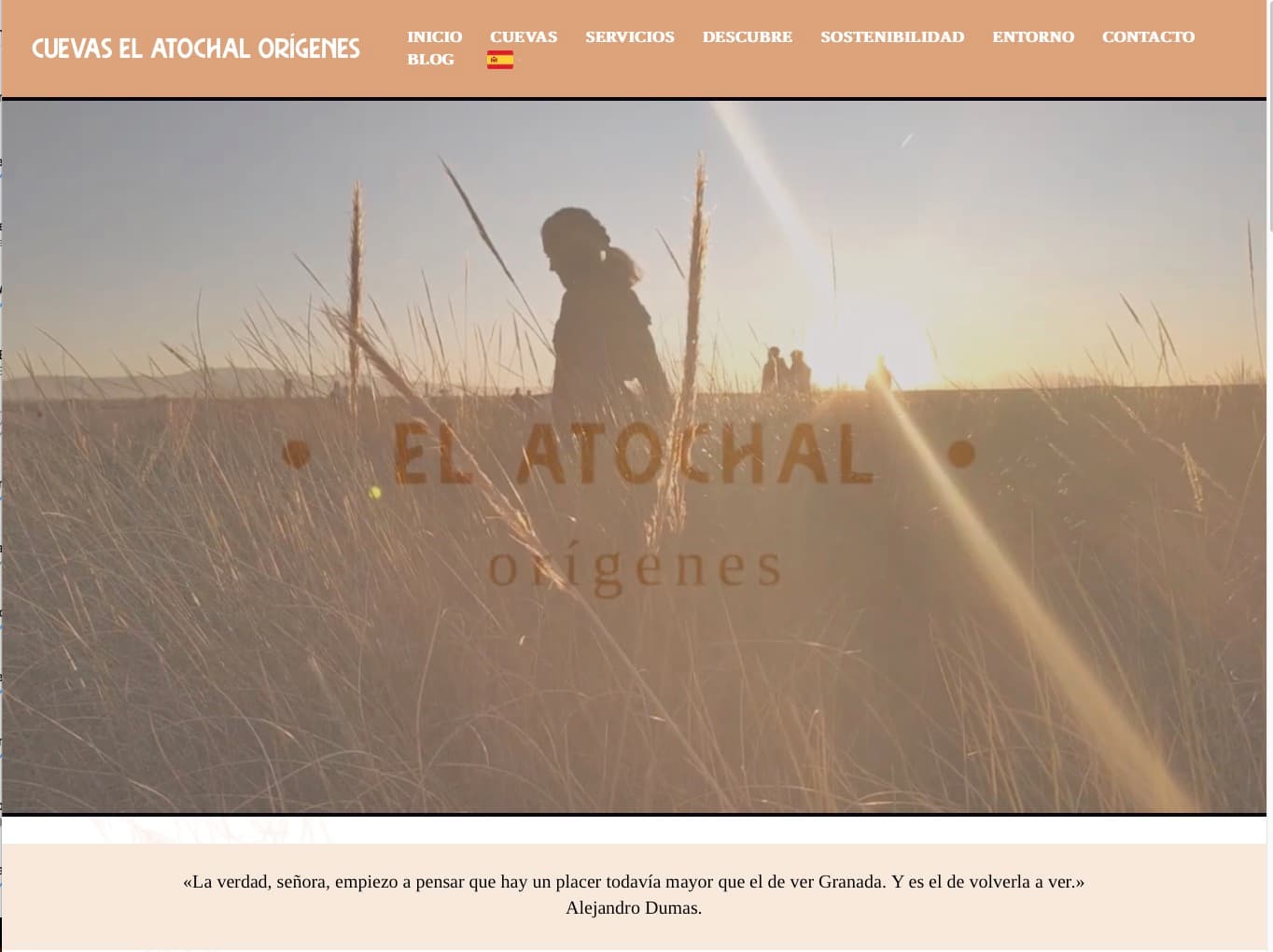 Cuevas el Atochal Orígenes